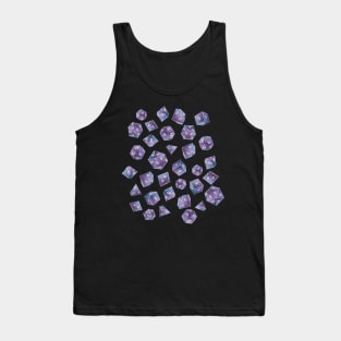 Galaxy Polyhedral Dice for Boardgames D20 Dice Tank Top